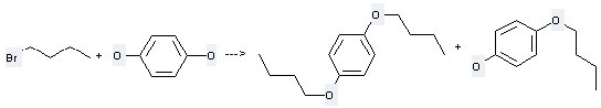 4-Butoxyphenol can be prepared by benzene-1,4-diol with 1-bromo-butane. 